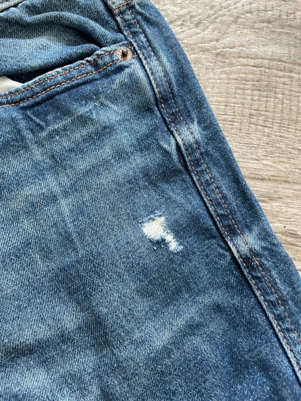 ❤️ GAP TEEN LOW STRIDE MED WASH DENIM JEANS SIZE 14